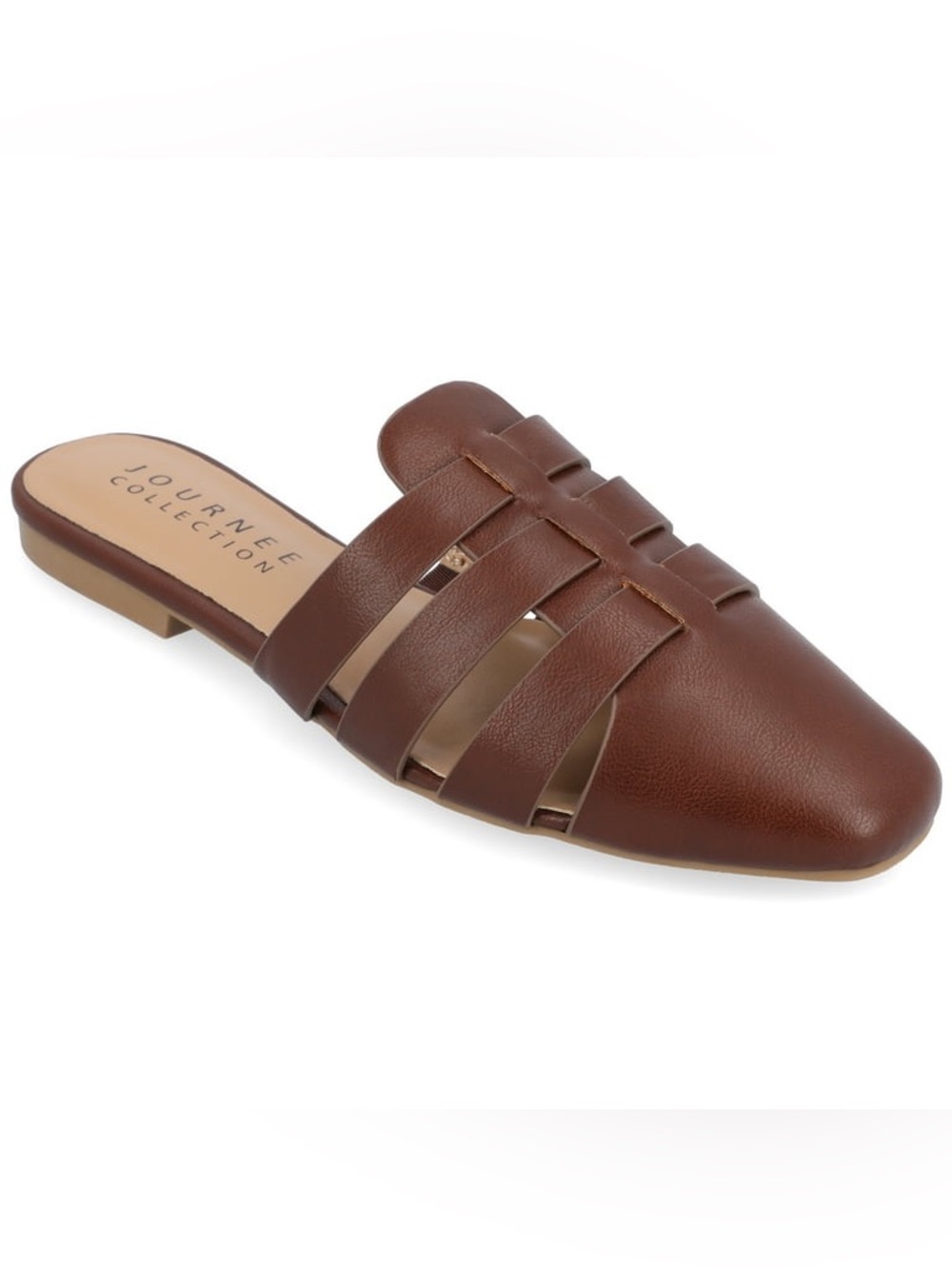 Journee Collection Womens Jazybell Tru Comfort Foam Slip On Mules Flats